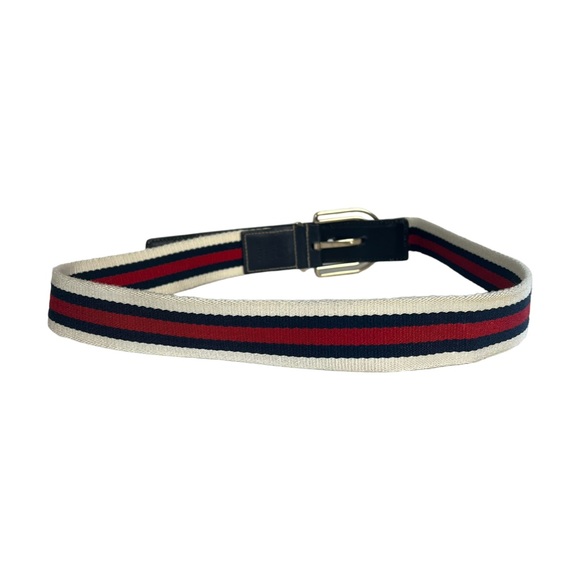 Gucci Web Stripe Canvas Belt - Picture 3 of 6